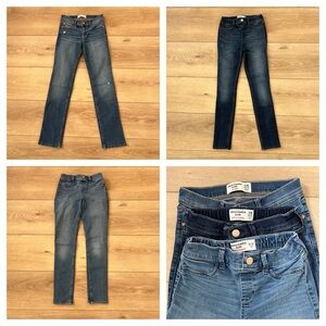 Abercrombie Kids Jegging + Jeans Bundle 11/12